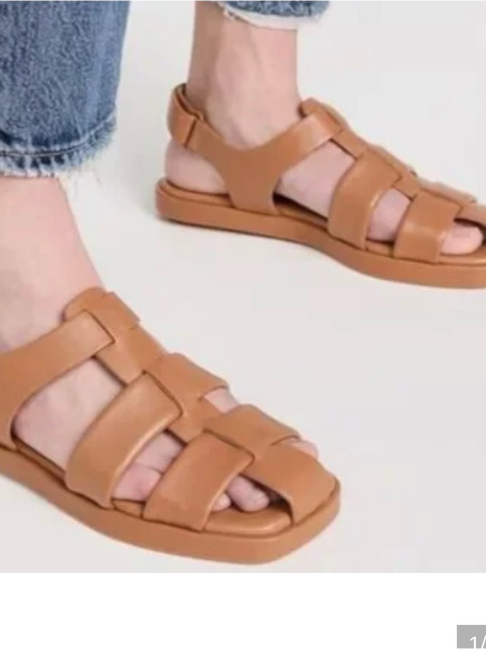 Vince Rava Leather Fisherman Sandals